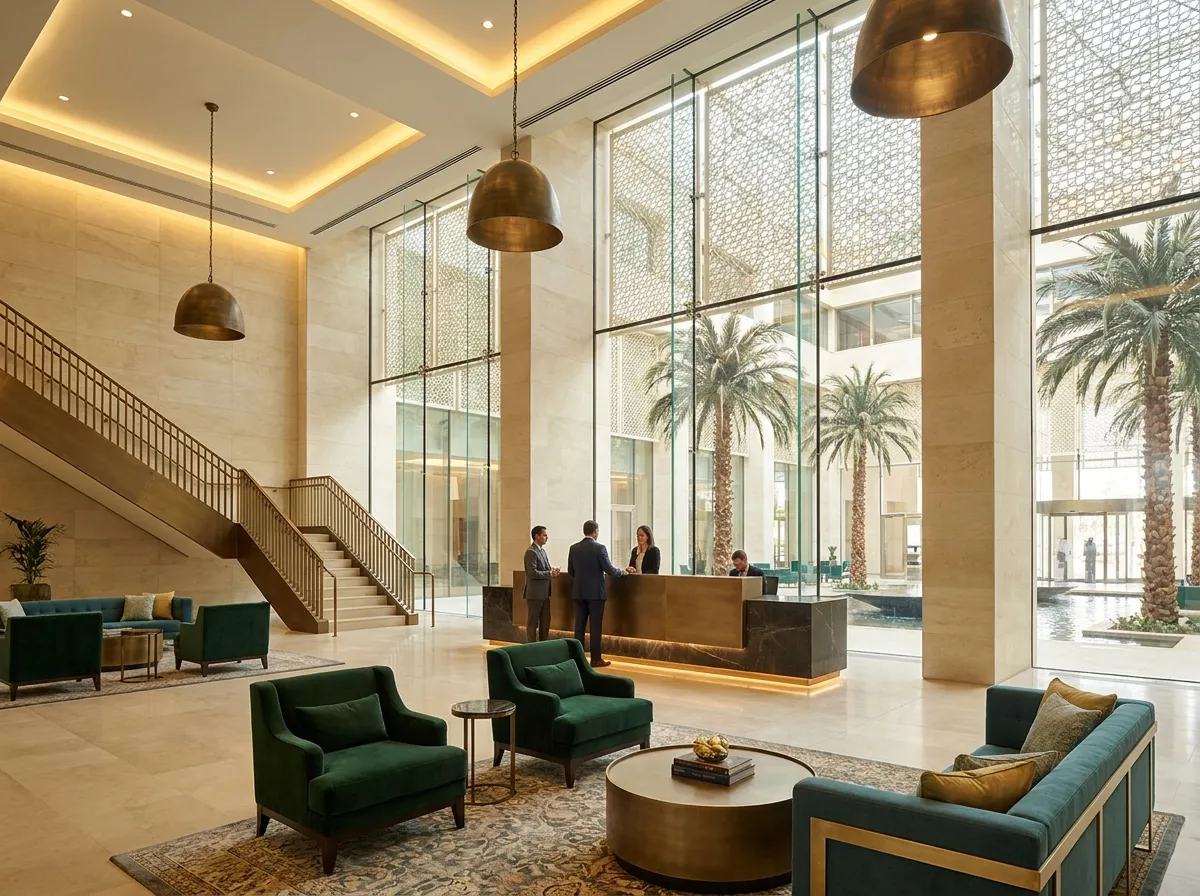 The lobby of Elite 11 headquarters